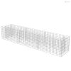 Horganyzott acél gabion magaságyás 270 x 50 x 50 cm
