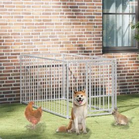 Kültéri kutyakennel 100 x 200 x 100 cm
