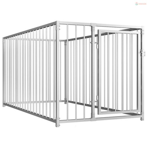 Kültéri kutyakennel 100 x 200 x 100 cm