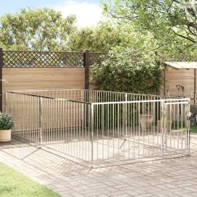 Kültéri kutyakennel 200 x 400 x 100 cm