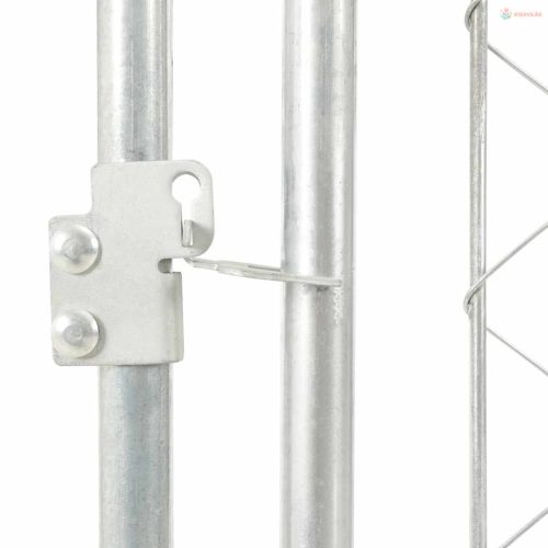 Kültéri kutyakennel tetővel 200 x 200 x 135 cm