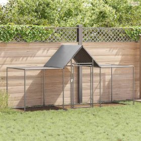 Horganyzott acél tyúkól 3 x 1 x 1,5 m