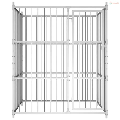 Kültéri kutyakennel 150 x 150 x 185 cm