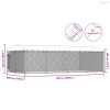 Kültéri kutyakennel tetővel 7,6 x 3,8 x 2,3 m