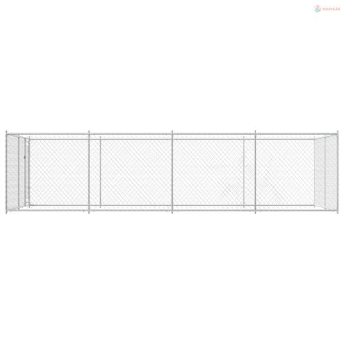 Kültéri kutyakennel 7,6 x 3,8 x 1,9 m