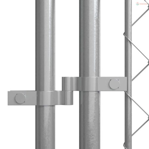 Kültéri kutyakennel 7,6 x 3,8 x 1,9 m