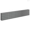 Horganyzott acél gabion magaságyás 450 x 30 x 90 cm