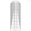 Horganyzott acél gabion magaságyás 450 x 30 x 90 cm