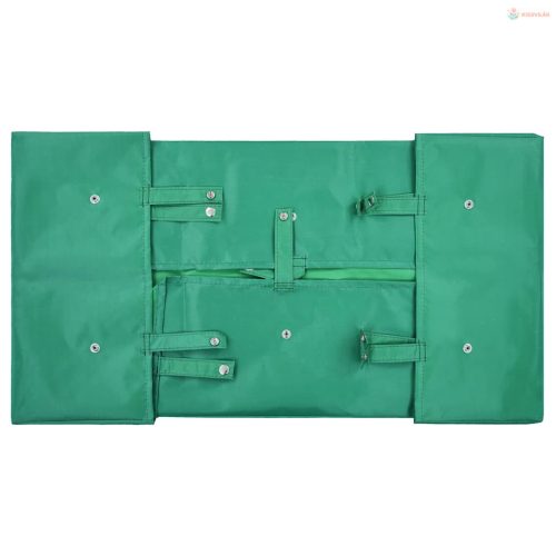 Zöld szövet kerti kocsi bélés