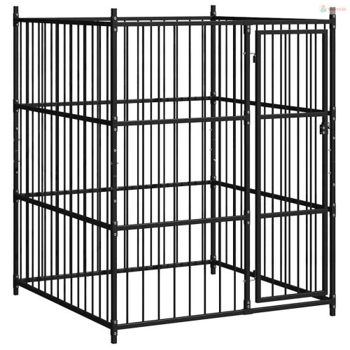 Kültéri kutyakennel 150 x 150 x 185 cm