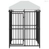 Kültéri kutyakennel tetővel 120 x 120 x 150 cm