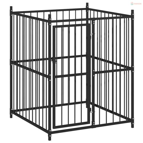 Kültéri kutyakennel 120 x 120 x 150 cm