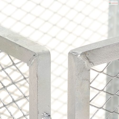 Horganyzott vas kerti komposztáló 85 x 85 x 70 cm