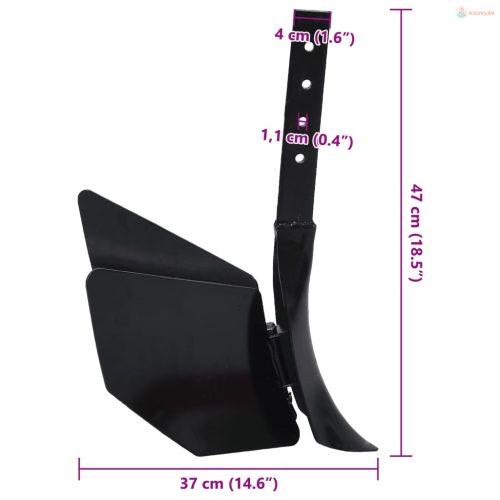 Fekete fém ekekiegészítő