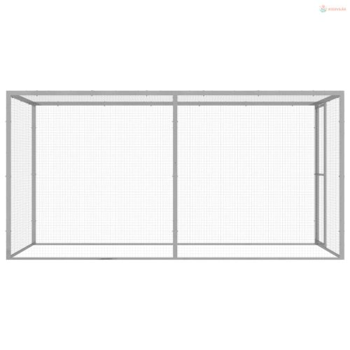 Horganyzott acél macskaketrec 3 x 1,5 x 1,5 m