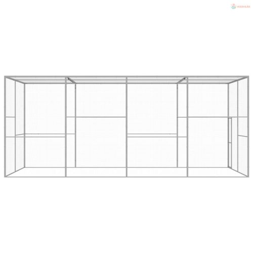 Horganyzott acél macskaketrec 6 x 3 x 2,5 m