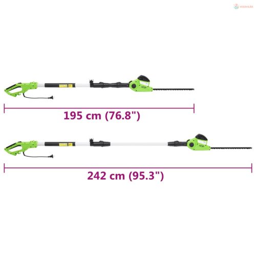 Elektromos teleszkópos sövényvágó 41 cm 550 W