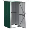 Zöld kerti fészer horganyzott acélból 118,5 x 97 x 209,5 cm