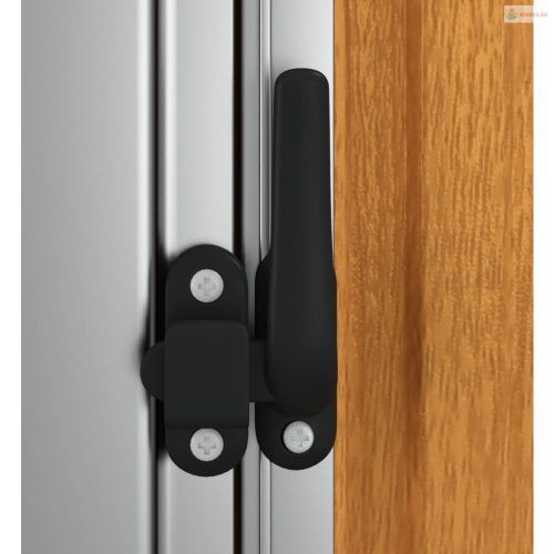 Barna horganyzott acél kerti fészer 118,5 x 97 x 209,5 cm