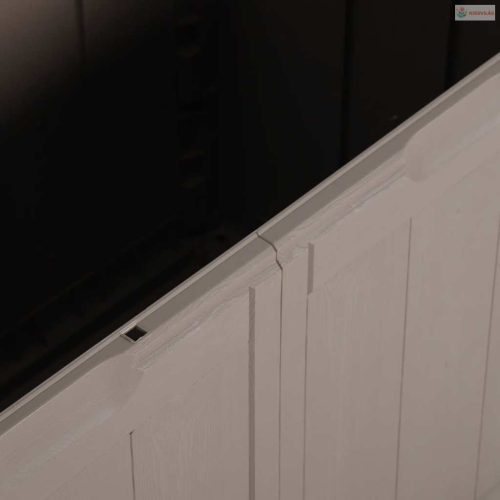 Barna PP fa hatású kerti tárolóláda 180 L