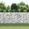 3 db vas gabion magaságyás 30 x 30 x 50 cm
