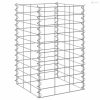 3 db vas gabion magaságyás 30 x 30 x 50 cm
