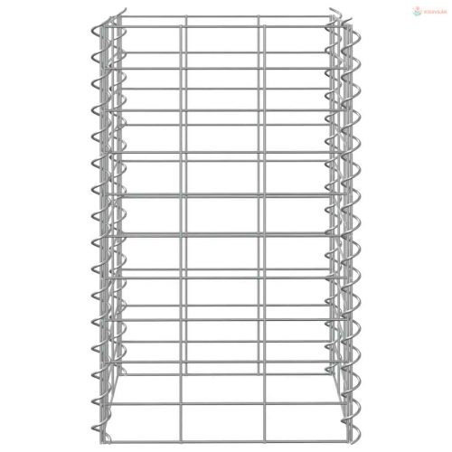 3 db vas gabion magaságyás 30 x 30 x 50 cm