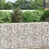 3 db vas gabion magaságyás 30 x 30 x 100 cm