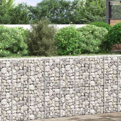 3 db vas gabion magaságyás 30 x 30 x 100 cm