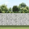 3 db vas gabion magaságyás 30 x 30 x 100 cm