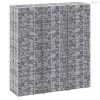 3 db vas gabion magaságyás 30 x 30 x 100 cm