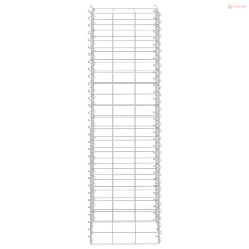 3 db vas gabion magaságyás 30 x 30 x 100 cm