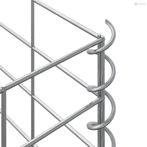 3 db vas gabion magaságyás 30 x 30 x 100 cm