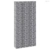 3 db vas gabion magaságyás 30 x 30 x 200 cm
