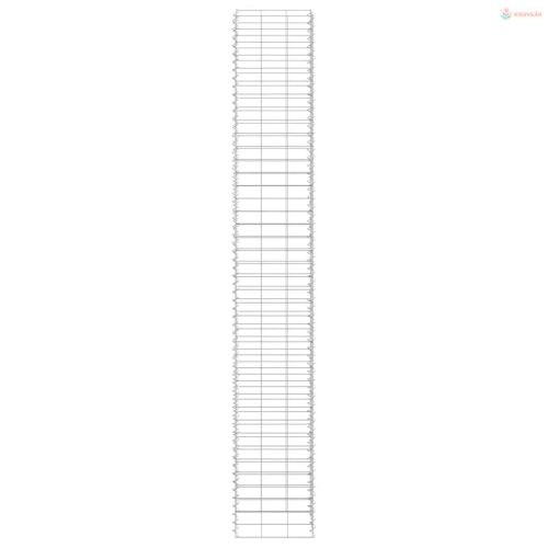 3 db vas gabion magaságyás 30 x 30 x 200 cm