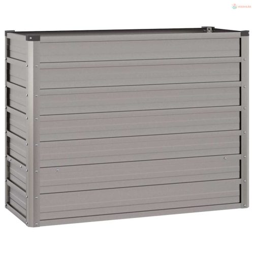 Rozsda színű corten acél kerti magaságyás 100 x 40 x 77 cm