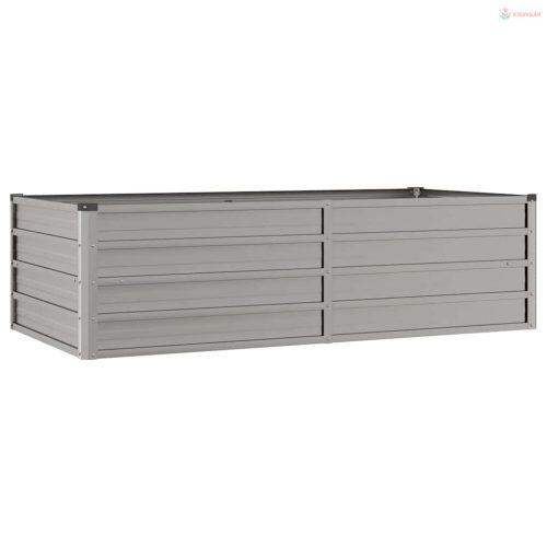 Rozsda színű corten acél kerti magaságyás 160 x 80 x 45 cm