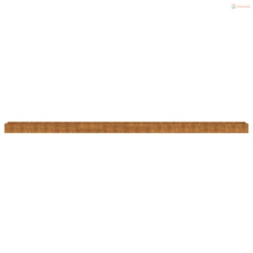 Corten acél kerti magaságyás 960x50x36 cm