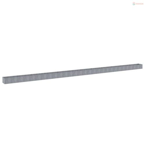 Corten acél kerti magaságyás 1152x50x36 cm