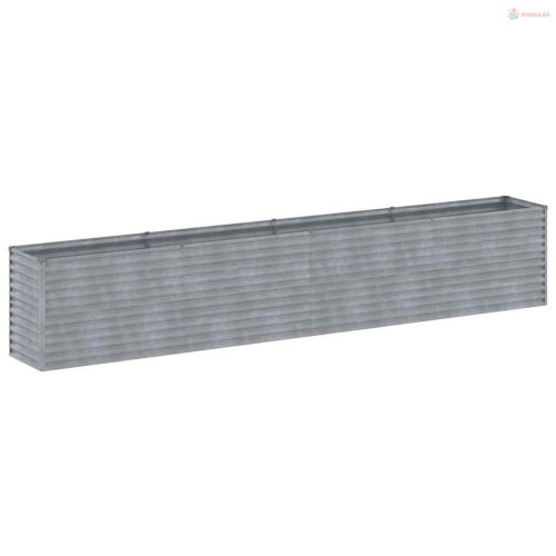 Corten acél kerti magaságyás 385 x 50 x 69 cm