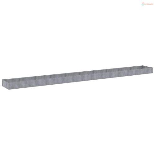 Corten acél kerti magaságyás 960x100x36 cm