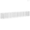 Horganyzott vas gabion magaságyás 330 x 50 x 50 cm