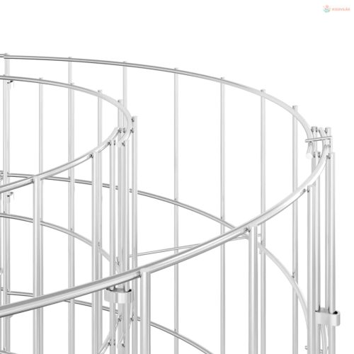 Horganyzott vas gabion magaságyás 330 x 50 x 50 cm