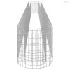 Horganyzott vas gabion magaságyás 540 x 50 x 50 cm