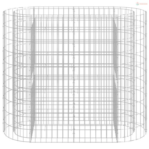 Horganyzott vas gabion magaságyás 120x50x100 cm