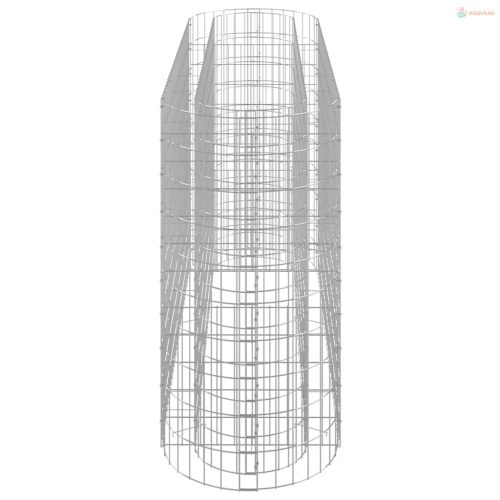 Horganyzott vas gabion magaságyás 190x50x100 cm
