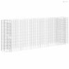 Horganyzott vas gabion magaságyás 260x50x100 cm
