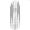 Horganyzott vas gabion magaságyás 330x50x100 cm