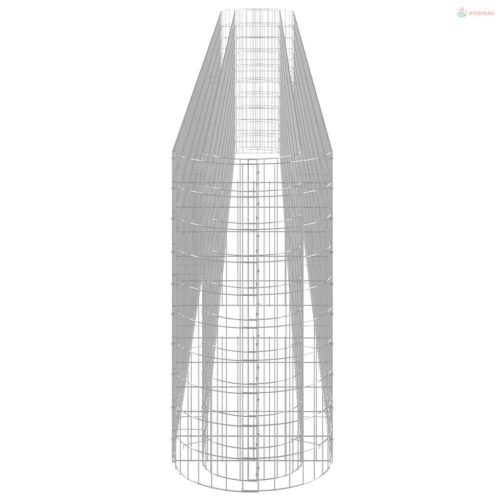 Horganyzott vas gabion magaságyás 610x50x100 cm