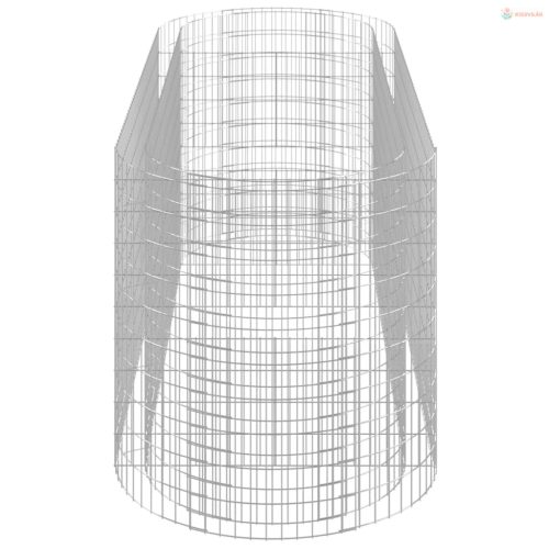 Horganyzott vas gabion magaságyás 300x100x100 cm